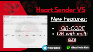 Heartsender V5 with QR Code